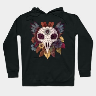 Bird skull Hoodie